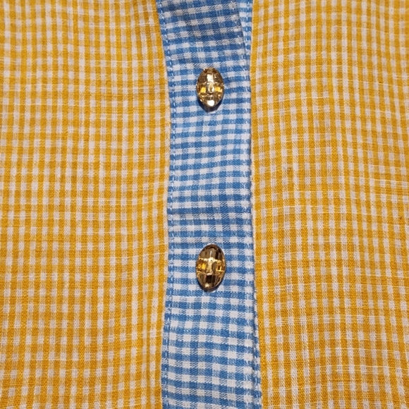 GÜL HÜRGEL Belted Gingham Cotton And Linen-Blend Maxi Shirt Dress - Mari… - Picture 7 of 8